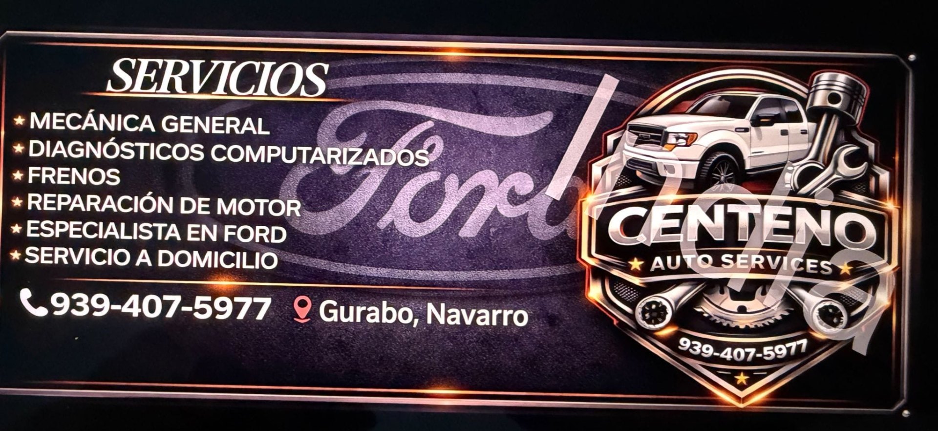 Mecánica General — Centeno Auto Services